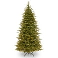 thumbnail image 1 of National Tree Company Pre-Lit 'Feel Real' Artificial Medium Christmas Tree, Green, Nordic Spruce, Dual Color LED Lights, Includes Stand, 9 feet, 1 of 3