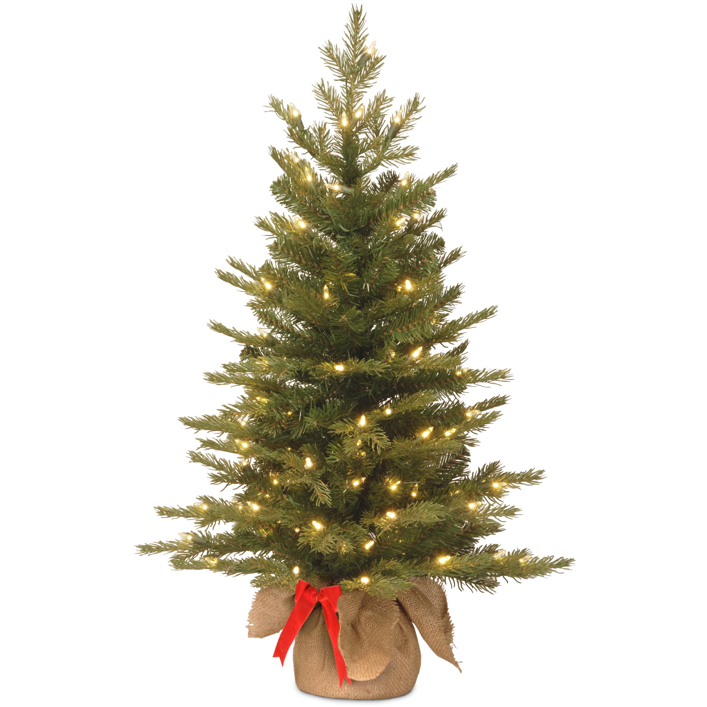 3ft Nordic Spruce Tabletop Christmas Tree with LED Lights