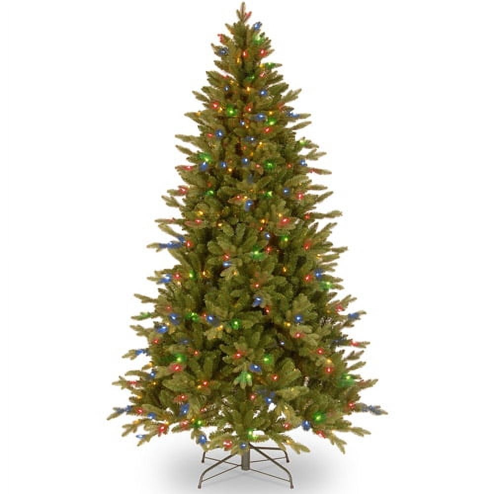 National Tree PreLit 71/2' FeelReal Avalon Spruce Medium Hinged