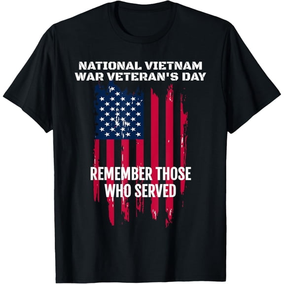 National Vietnam War Veteran's Day T-Shirt100% cotton