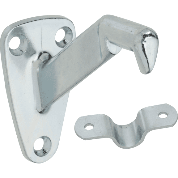 National Zinc Die-Cast With Steel Strap Handrail Bracket - Single Pack Standard Mounting Hardware, Drop-In Replacement