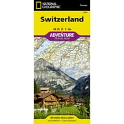 National geographic adventure travel maps switzerland adventure travel map other 9781566956390