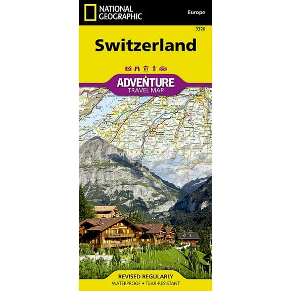 National geographic adventure travel maps: switzerland adventure travel map (other): 9781566956390