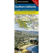National geographic guidemaps southern california - folded map 9781597750158