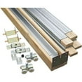 thumbnail image 1 of National hardware n186-858 aluminum rail pocket door hardware, 1 of 2