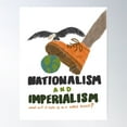 thumbnail image 1 of Nationalism And Imperialism Poster Wall Art, Modern Wall Decor For Living Room Bedroom, 8x12 UNFRAMED, 1 of 3