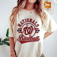 thumbnail image 1 of Nationals EST 1969 Baseball Team Tshirt, Retro Nationals Tee,Natural Color,Size L, 1 of 5