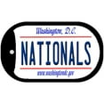 thumbnail image 1 of Nationals Washington DC Novelty Metal Dog Tag Necklace DT-2091 2" x 1" Dog Tag (DT), 1 of 1