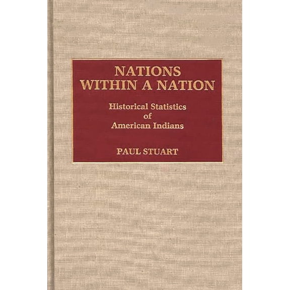 Nations Within a Nation: Historical Statistics of American Indians, (Hardcover)