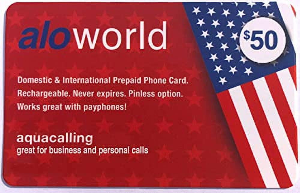 International & up to 1380 Domestic Minutes, Prepaid Calling Card for