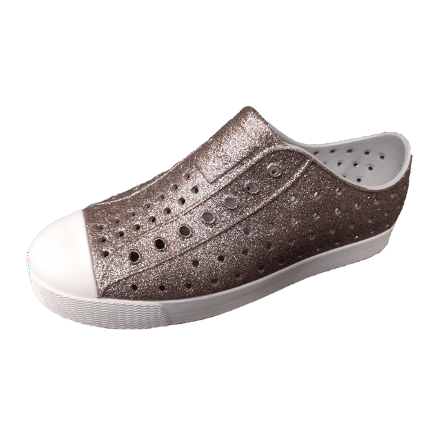 Native 12100112-1241 : Kids Jefferson Bling Junior Slip-Ons (3 M US Little Kid)