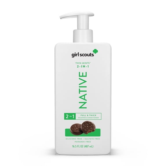 Native 2 in 1 Thin Mints Shampoo & Conditioner 16.5 fl oz
