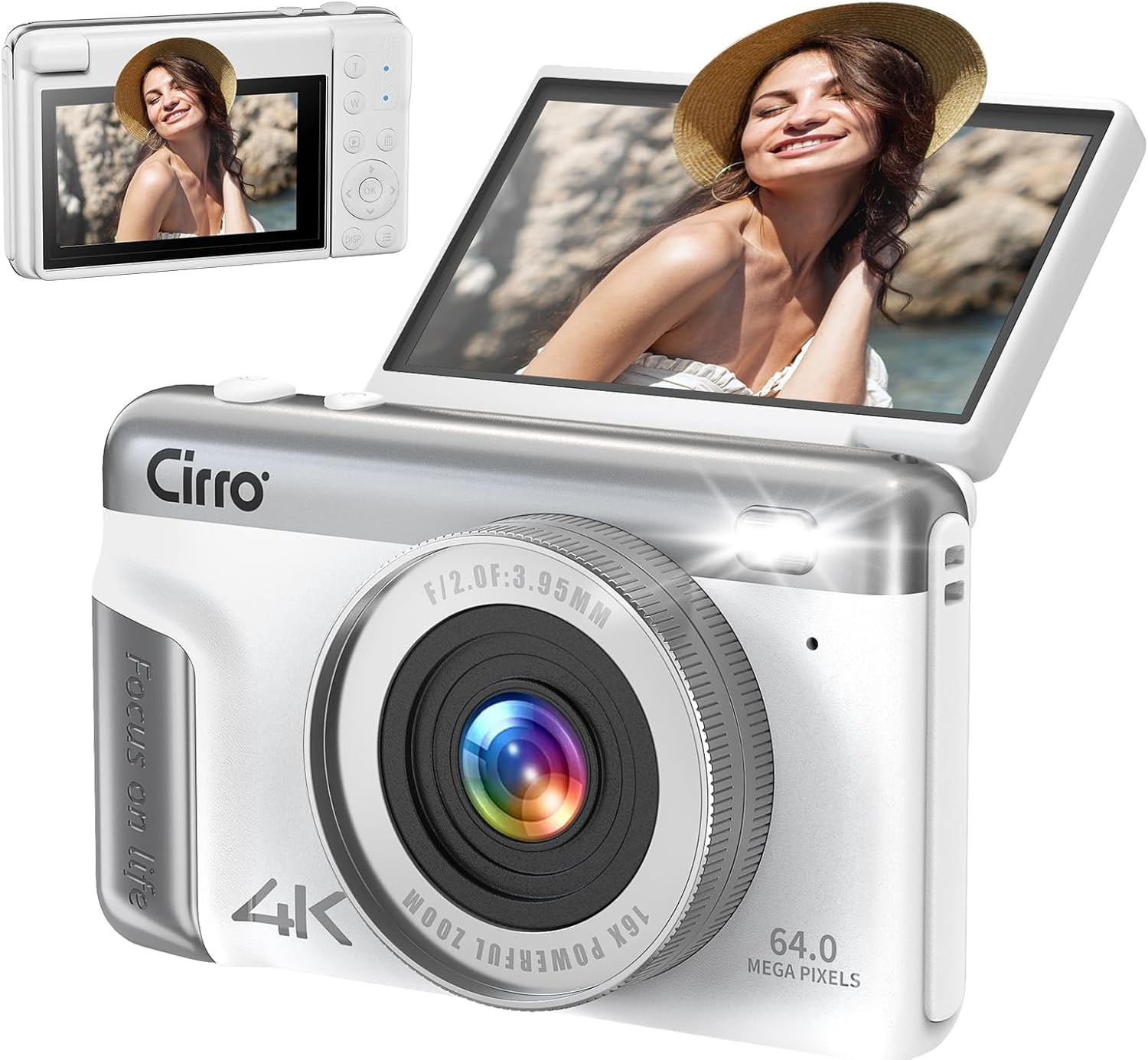 Camera Lens Native .net Native 4K Digital Camera Real 21MP CMOS 64MP Images| 3