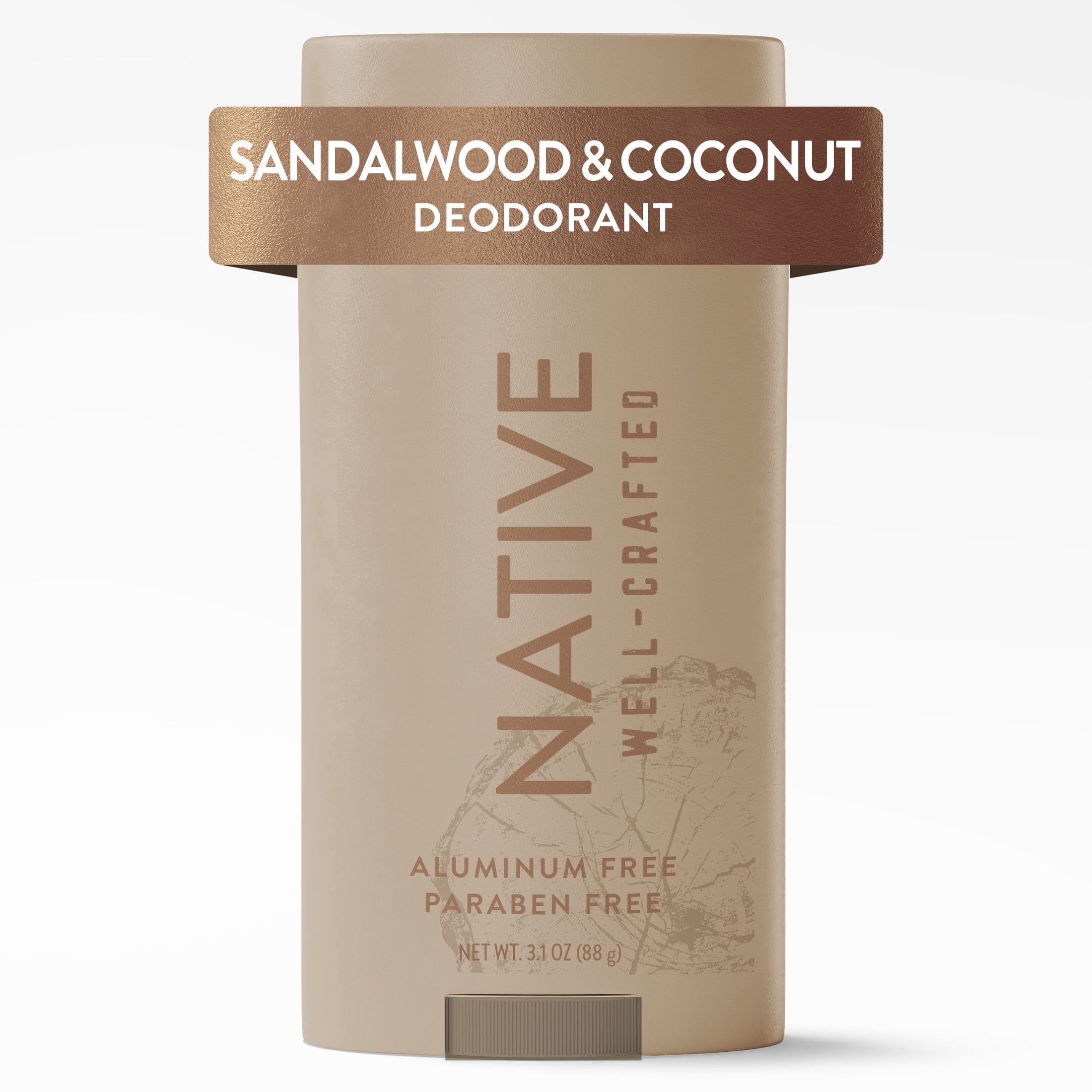 Native Aluminum-Free Deodorant, Limited Edition Sandalwood & Coconut, 3.1 oz