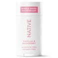 thumbnail image 1 of Native Aluminum Free Sensitive Whole-Body Deodorant Stick, Vanilla & Raspberry Scent 2.4 oz, 1 of 11