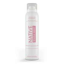 Native Aluminum Free Whole Body Deodorant Spray, Vanilla & Raspberry Scent, 3.5 oz