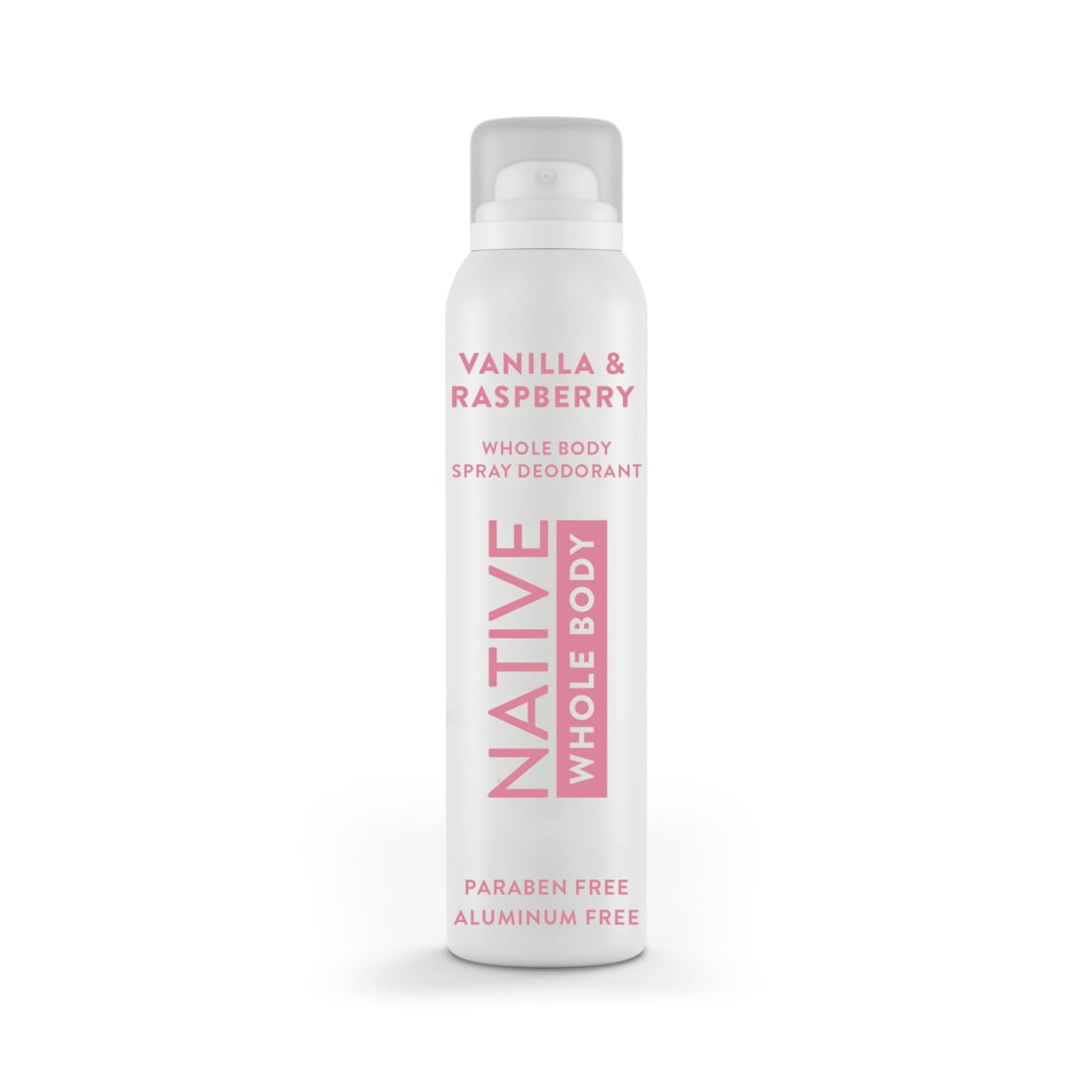 Native Vanilla & Raspberry Whole Body Deodorant Spray 3.5oz
