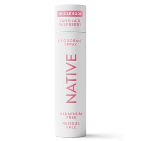 Native Whole Body Deodorant Spray for Women, Sandalwood & Shea Butter, 2.65 oz