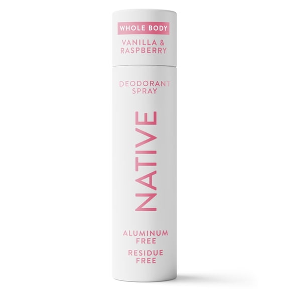 Native Whole Body Deodorant Spray for Women, Sandalwood & Shea Butter, 2.65 oz