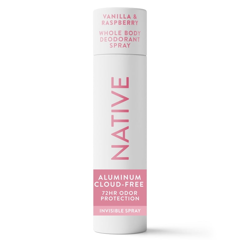 Native Whole Body Deodorant Spray for Women, Sandalwood & Shea Butter, 2.65 oz