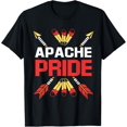 thumbnail image 1 of Native American Arrows With Feathers Apache Pride T-Shirt, 1 of 4