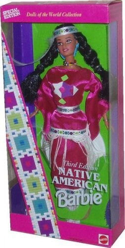 Native American Barbie Dolls of The World Third Edition 1994 Mattel 12699 Walmart