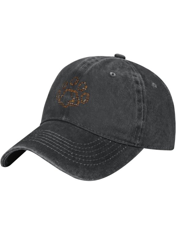 Native American Bear-Claw Unisex Baseball Cap Vintage Cotton Men Women Low Profile Dad Hat Adjustable,Black