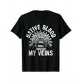 thumbnail image 1 of Native American Blood Pride Indigenous Vintage T-Shirt - MADE IN USA, 1 of 5