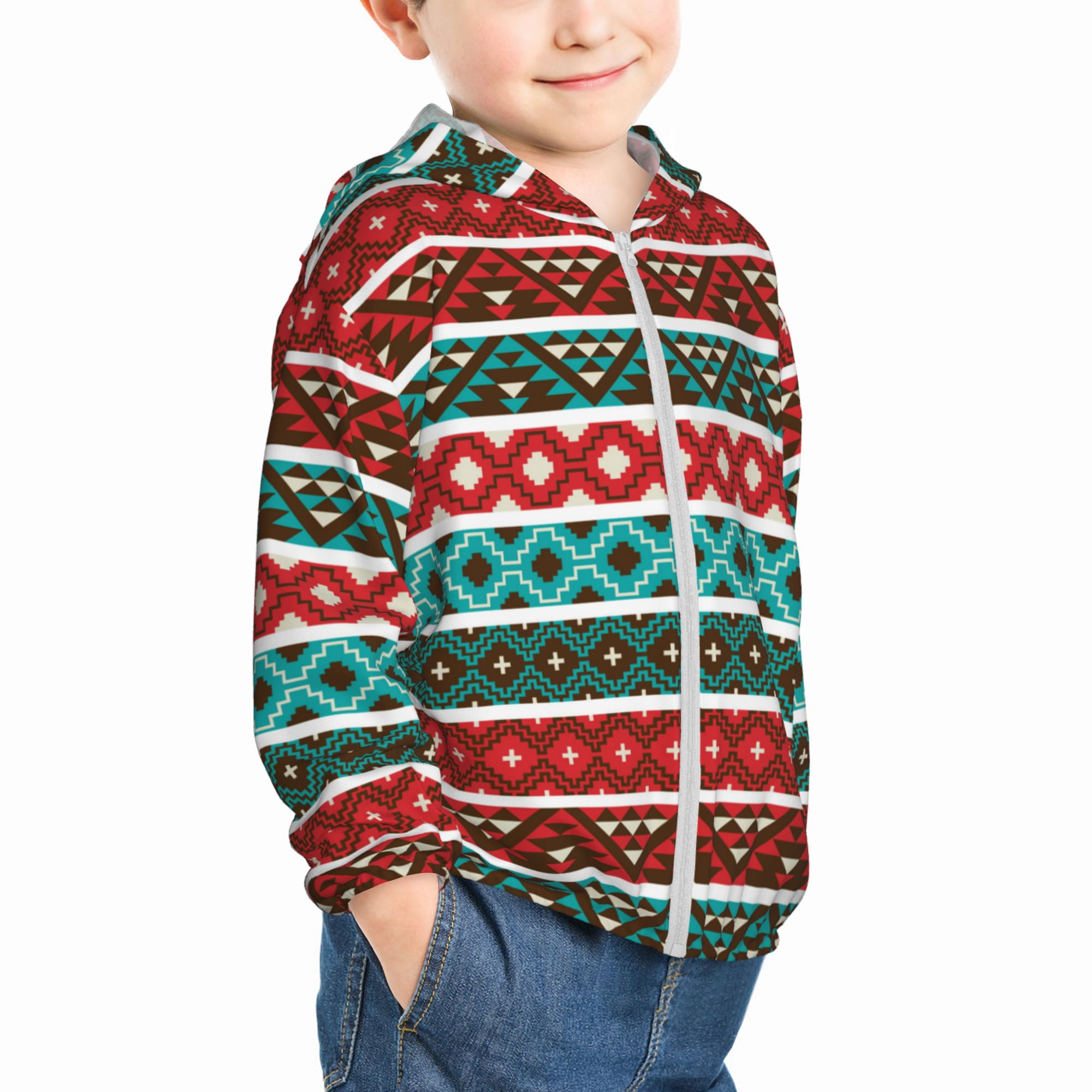 Native american zip up hoodie sale
