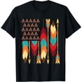 thumbnail image 1 of Native American Flag - Pride Month Indigenous People Veteran T-Shirt, 1 of 4