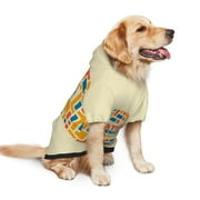 Native American Heritage Month Indigenous Pride Dog Clothes Hoodie Pet Pullover Sweatshirts Pet Apparel Costume For Medium And Large Dogs Cats X-Large