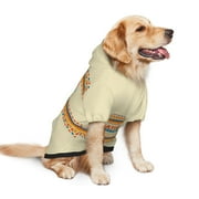 Native American Heritage Month Indigenous Pride Dog Clothes Hoodie Pet Pullover Sweatshirts Pet Apparel Costume For Medium And Large Dogs Cats Large