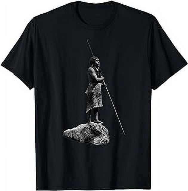 Native American Indian Spearfishing Fisherman History Photo - Walmart.com