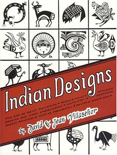 Pre-Owned Indian Designs: For Use as Quilt Patterns, Needlepoint ...