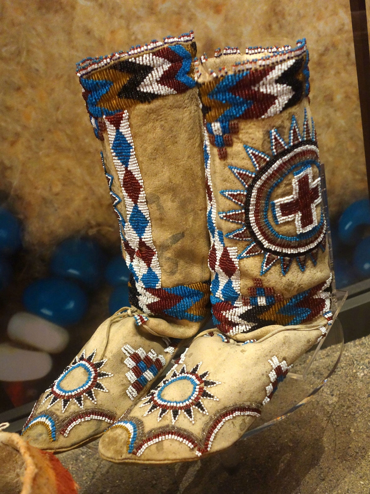 Native American Tribes Photographic Print Poster Apache boots 1890 Bata Shoe Museum Walmart