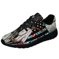 thumbnail image 1 of Native American flag Shoes Sneakers for Women Men Black Size 8.5, 1 of 7