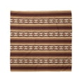 thumbnail image 1 of Native Bandana Scarf, Old American Motif, Maroon Beige Peach, by Ambesonne, 1 of 3