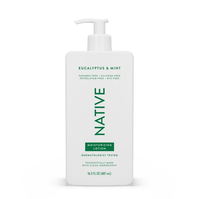 Native Body Lotion Contains YPF5 Naturally Derived PlantBased