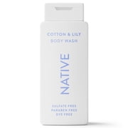Native Body Wash, Coconut & Vanilla, Sulfate Free, for Women & Men, 18 fl oz
