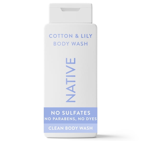 Native Body Wash, Sulfate Free, for Women & Men, Coconut & Vanilla, 18 fl oz