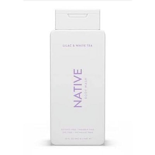 Native Body Wash Lilac & White Tea 18 fl oz