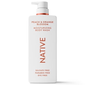 Native Moisturizing Body Wash Peach & Orange Blossom, 22 fl oz