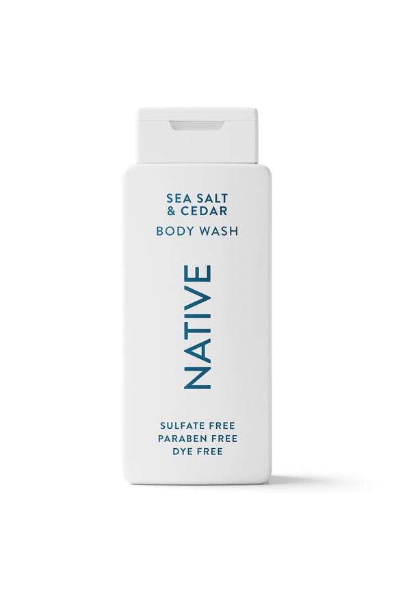 Body Wash, Sea Salt & Cedar, Sulfate Free, for Women & Men, 18 fl oz