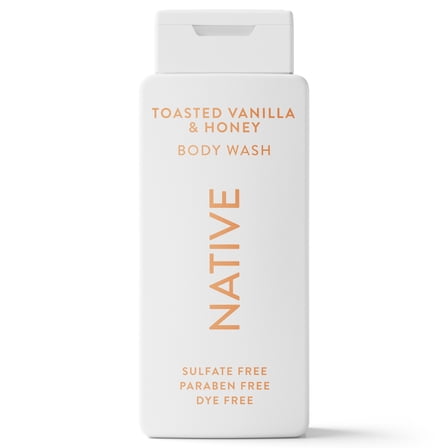 Native Limited Edition Toasted Vanilla & Honey Body Wash 18 fl oz