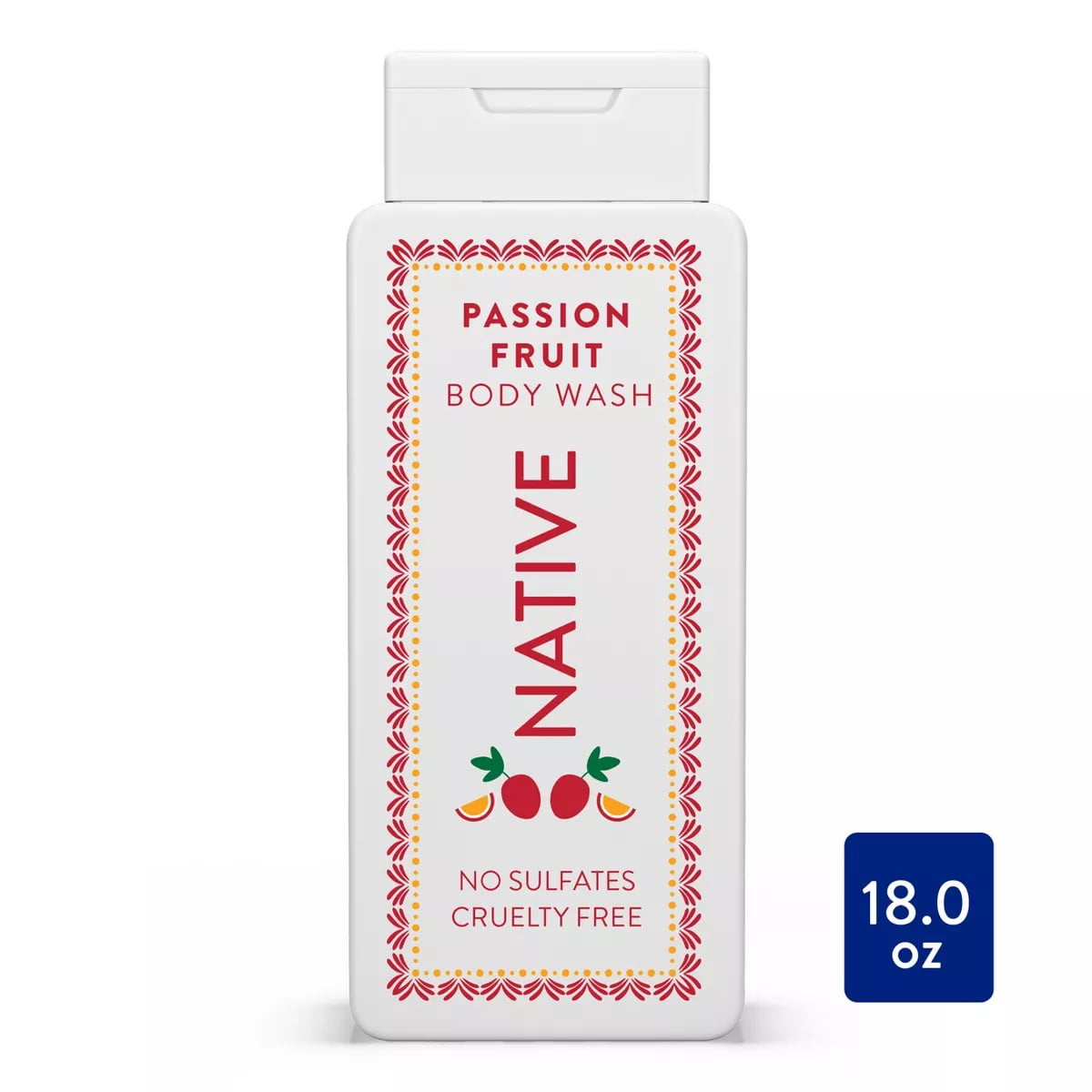 Native Body Wash for Women & Men - Limited Edition Jarritos - Passionfruit - 18 fl oz