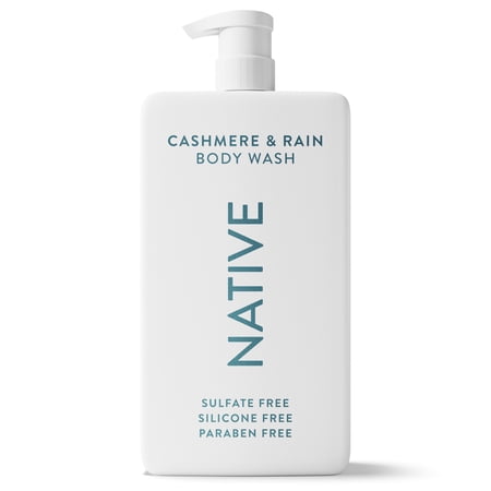 Native Body Wash, Cashmere & Rain, Sulfate Free, for Women & Men, 36 fl oz