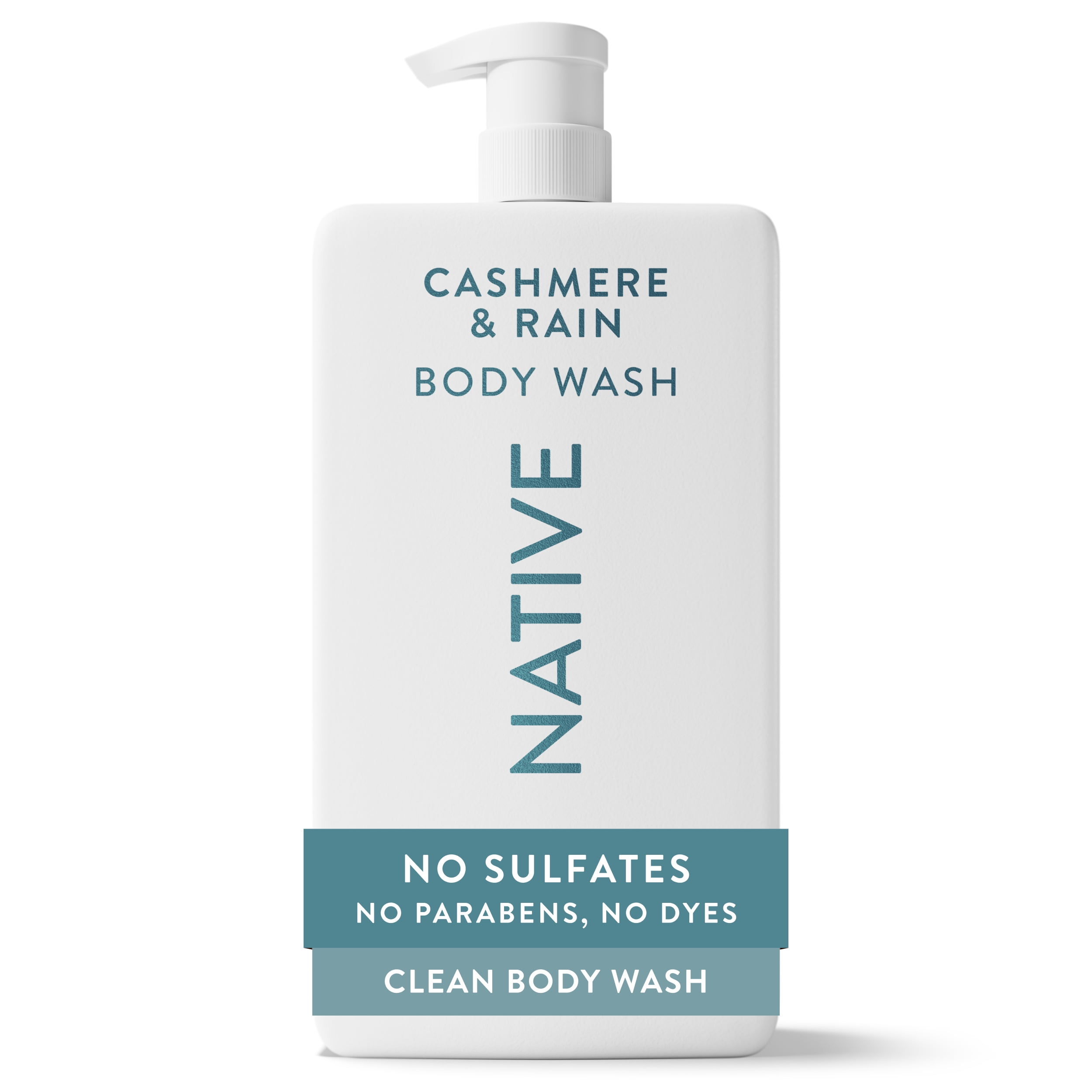 Native Body Wash, Cashmere & Rain, Sulfate Free, for Women & Men, 36 fl oz