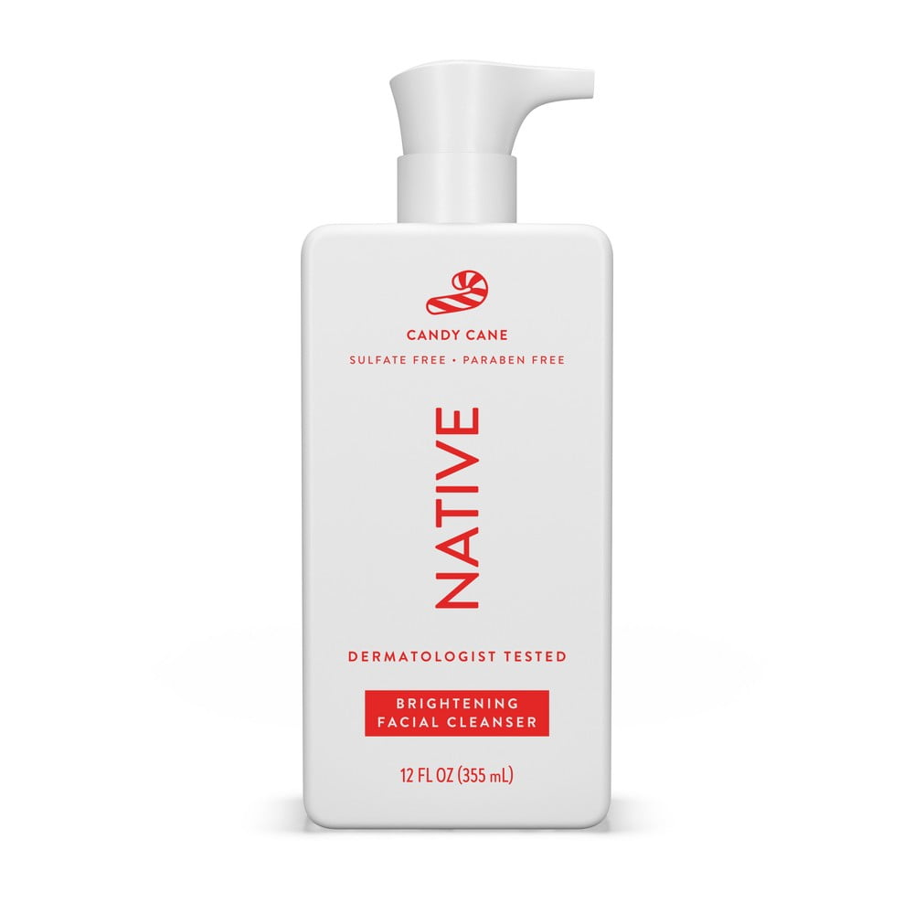 Native Brightening Facial Cleanser, Candy Cane 12oz