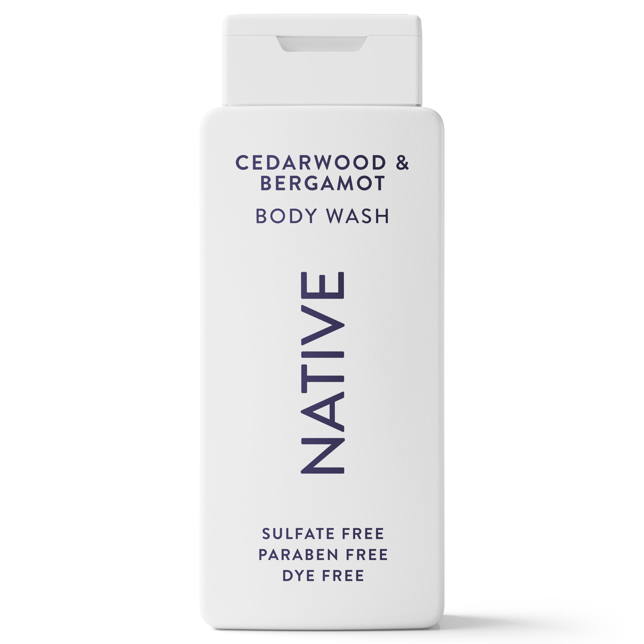 Native Body Wash, Cedarwood & Bergamot, Sulfate Free, for Women & Men, 18 fl oz