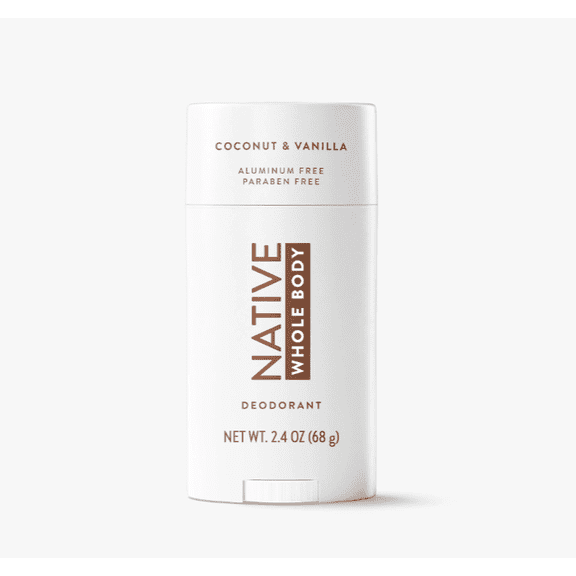 Native Coconut & vanilla Whole body Sensitive deodorant 2.4 oz